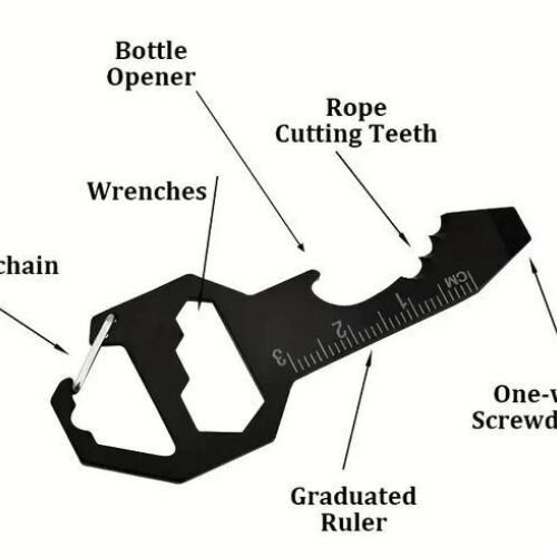 EDC Emergency Tool With Whistle